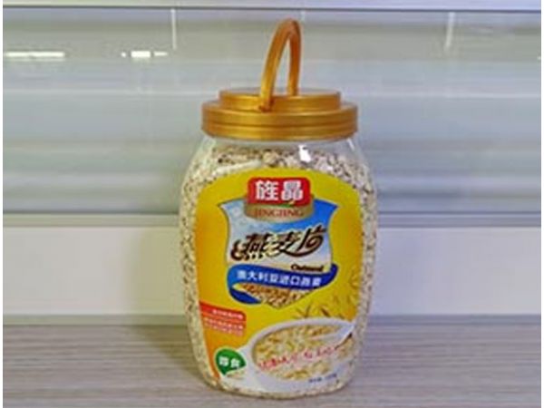 （視頻）燕麥片打碼貼正背標(biāo)半自動平面滾貼貼標(biāo)機(jī)AS-P15